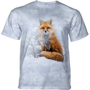 T-shirt Red Fox In Winter KIDS KIDS S