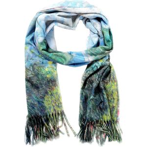 Warme Sjaal met Schilderij - 180x70 cm - Model 5