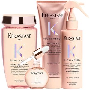 Kérastase - Gloss Absolu Routine - Set voor Lang en Pluizig Haar