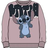Sweatshirt - Stitch - Geborstelde Sweatstof - Lange Mouwen - Relaxed Fit