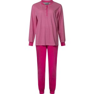 Lunatex - dames pyjama 124247 - all season - roze - maat S