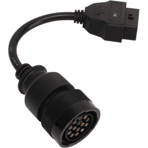 14-pins Connectorkabel - 14-pins Kabelgraafmachine Diagnostische Adapterconnector - Compatibel met Caterpillar Truck - Diagnosetools - Aansluitaccessoires