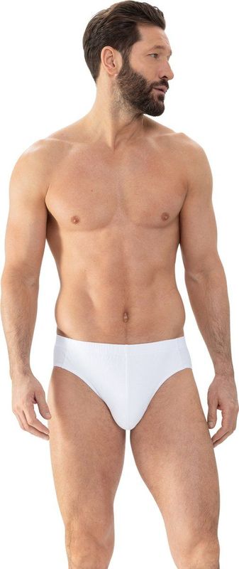 mey - Jazz-pants - Wit - Serie Comfort Cotton