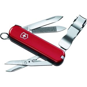 Nagelknipser Nail Clip 580 Rot - 8 Funktionen, Schere inklusive