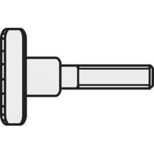 TOOLCRAFT M3*16 D464-5.8:A2K 189355 Kartelbouten M3 16 mm DIN 464 Staal Galvanisch verzinkt 10 stuk(s)