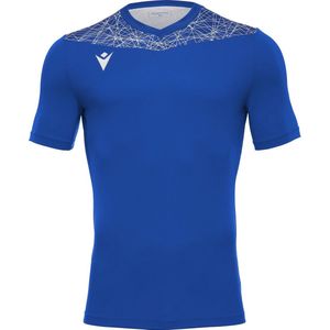 Macron - Nash Shirt - Korte Mouw - Royal / Wit