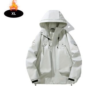 Nivard Windjas Dames - Parka - Lente & Herfst - Jas - Volwassen - Windjack - Windbreaker - Outdoor - Wit - XS