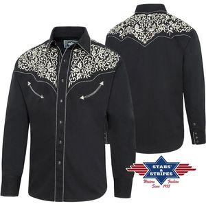 Heren Western Blouse HENRY Stars&Stripes maat S