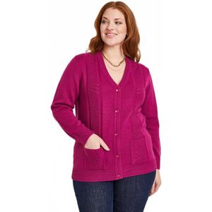 Vest met lange mouwen en knopen