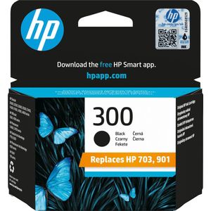 HP 300 Black Original Ink Cartridge inktcartridge 1 stuk(s) Origineel Normaal rendement Zwart