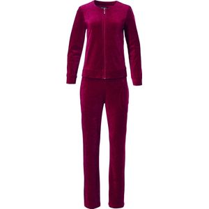 Pastunette - Huispak - Rood - 2 delig pyjamapak - Met Rits
