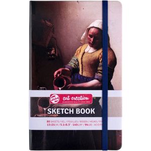 Talens Art Creation Schetsboek Het melkmeisje | 13 x 21 cm, 140 g, 80 vellen