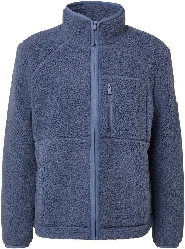 Buitenjas - Korte Pluche Teddy Jas - Met Ritsdetails - Winterjassen