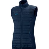 Jako - Stepp Jacket Premium Woman - Bodywarmer Dames - 42 - Blauw