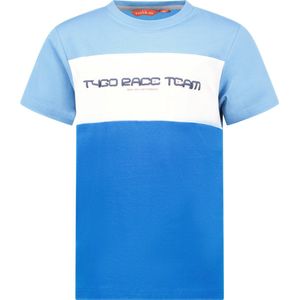 TYGO & vito X402-6429 Jongens T-shirt - Bright Blue - Maat 146-152