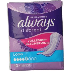 Always Discreet - Protection Integrale Long - Incontinentieverband - Ultradun - Voor Vrouwen