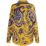 usha - Poncho-Pullover - Paisley - Relaxed-Fit
