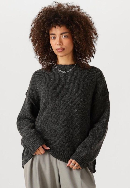 My Essential Wardrobe - Palomamw Knit Pullover - Donkergrijs - Dames - Sweater