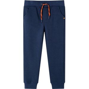 Kinderjoggingbroek 116 - Marineblauw Comfort