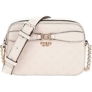 Guess Kleine Crossbodytas / Schoudertas Dames - Arlena Logo - Logo Print - Taupe