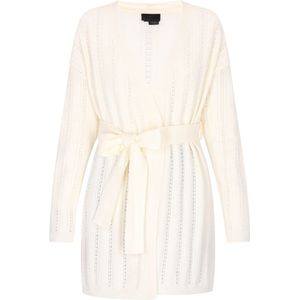 DreiMaster - Klassik - Gebreid Vest - Offwhite