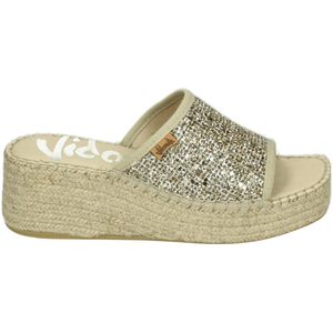 Vidorreta - VINCI - Dames slippers - Kleur: Bruin - Maat: 38