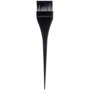 kapperskwast (smal) - haarverfkwast - zwart - haarverf kwast - 3,5 x 21 cm