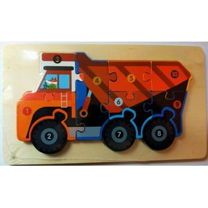 Truck Puzzle Educational Dumptruck