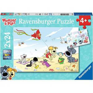 Woezel & Pip Zomer en Winter Legpuzzel (2x24st)