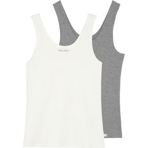 Marc O'Polo Dames onderhemd 2 pack Iconic Rib