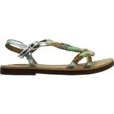 Gioseppo - Dixmont - Sandalen - Metalen Leer - Kralen - Verstelbare Enkelband