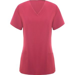 Rozet dameshes korte mouw voor hygiene beroepen (schoonheid, laboratorium, schoonmaak en voedsel) maat XL