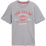 TOM TAILOR - 30992 - T-shirt - Formeel Grey - Katoen