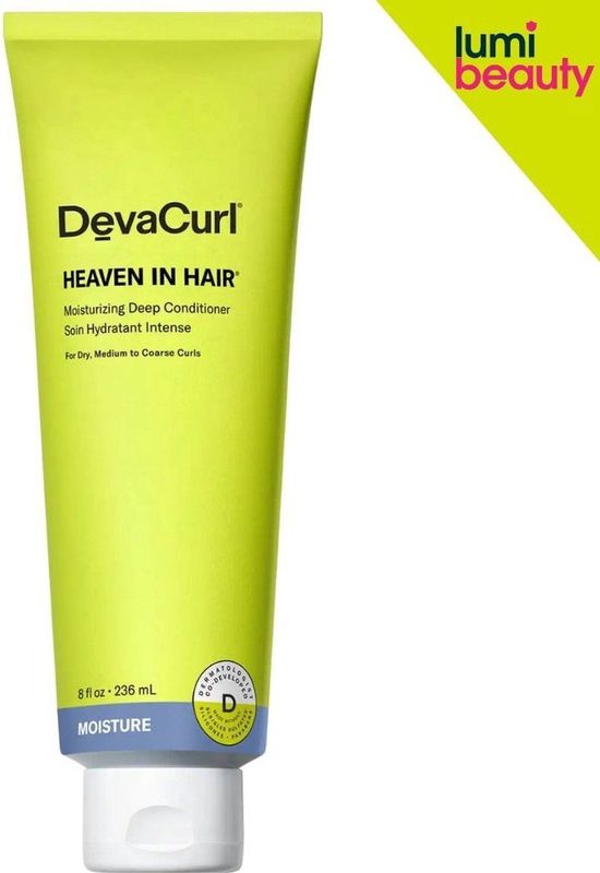 DevaCurl - Heaven in Hair - Diepe Conditioner - Hydraterend - Voor Droog en Beschadigd Haar