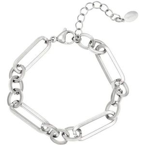 Bracelet Funky Chain- Armbanden- Zilver-Yehwang- Moederdag cadeautje - cadeau voor haar - mama