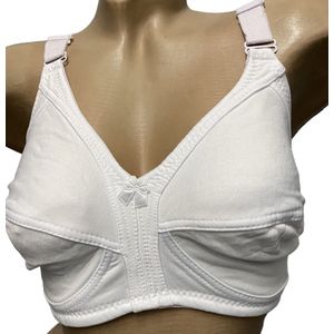 Bh niet voorgevormd zonder beugel 105C wit 52/120