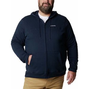 Columbia - Logo Sweater - Blauw - Met Ritssluiting