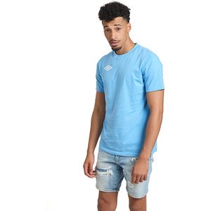 Umbro Wardrobe Elba T-shirt Met Korte Mouwen Blauw S Man