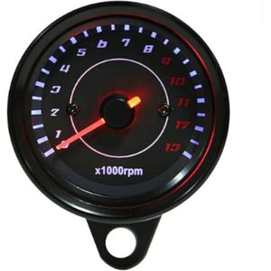 Toerenteller - Digitale Toerenteller - Racing Toerenteller - Toerental Meter - Auto Meter