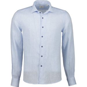 Hensen Overhemd - Slim Fit - Blauw - L