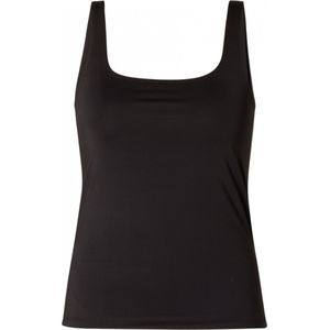 BASE LEVEL CURVY Yanne Tops - Black - maat 3(52)