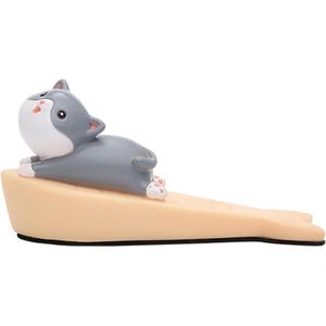 Dier Deur Stop Botsing Preventie Winddicht Voorkom Uitglijden Grappige Decoratieve Wedge Deur Stopper Kitten