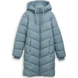 TOM TAILOR - Gewatteerde Jas - Turquoise - Wintermantel