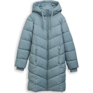 TOM TAILOR - Gewatteerde Jas - Turquoise - Wintermantel