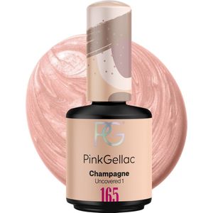 Pink Gellac 165 Champagne Gel Nagellak 15ml - Gel Nagellak - Gelnagellak - Gelnagels Producten - Gel Nails - Gelnagel