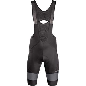 Nalini - Heren - Fietsbroek kort met Bretels - Koersbroek - Wielrenbroek Met Zeem - Zwart - BAS REFLEX BIB - S