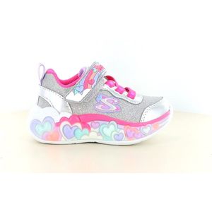 Skechers - 302697 - Sneaker - Zilver - Lichtgevende Zool