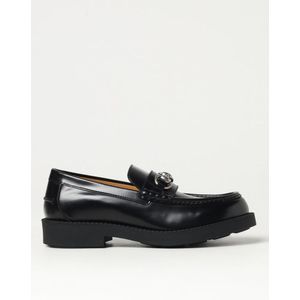 Horsebit Leather Loafers Casual Style - Black