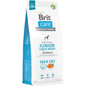 Brit Care Grain Free Junior Large Breed Salmon & Potato 12 kg - Hond