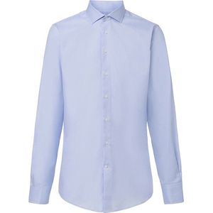 Hackett Poplin Slim Bc Lange Mouwen Overhemd Blauw S-M Man